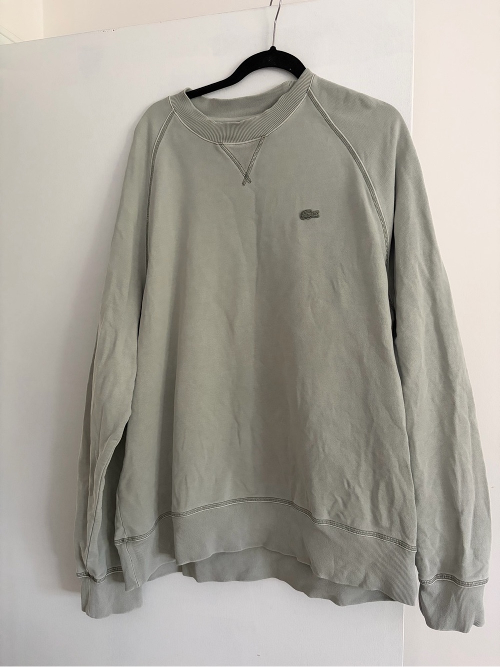 Lacoste Men's grey Crewneck Sweatshirt